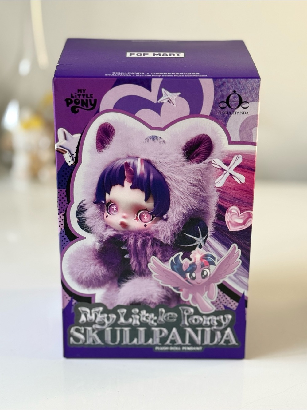 Pop Mart My Little Pony Skullpanda Plush Blind Box -New!